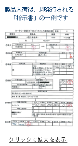 指示書例